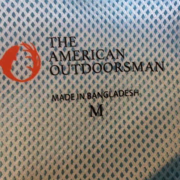 American Outdoorsman Short Sleeve Button Down Shirt Size Medium - Picture 7 of 8